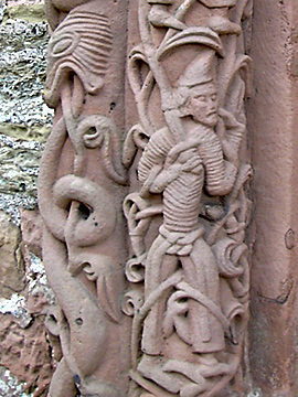 Celtic carvings