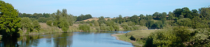 River Wye in Herefordshire